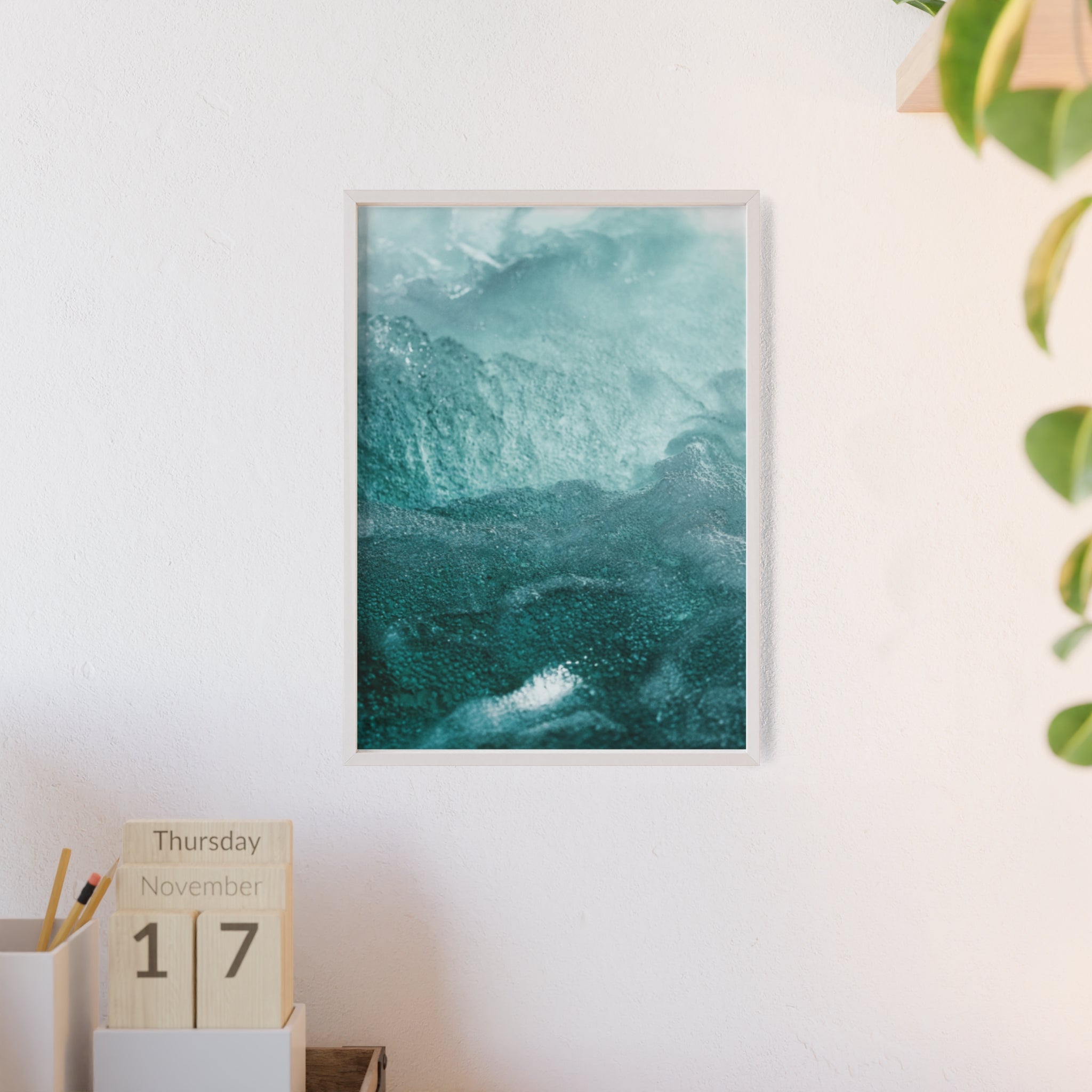 Submerged Posters with Wooden Frame