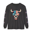 Liberty Horns Unisex Garment-Dyed Long Sleeve T-Shirt