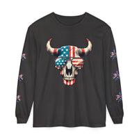 Liberty Horns Unisex Garment-Dyed Long Sleeve T-Shirt