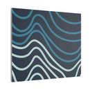 Wiggle Waves Matte Canvas