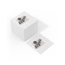 Killing It White Coined Napkins - Esmeralda Ecostore