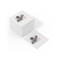 Killing It White Coined Napkins - Esmeralda Ecostore