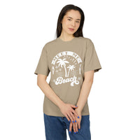 Beach Vibes Unisex Heavy Faded Tee - T-shirts - Esmeralda Ecostore