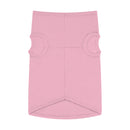 Printify pink cotton small dog shirt eco-friendly pet tank top with armholes and curved hem for comfort