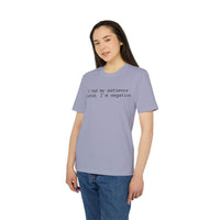 Patience Unisex Creator 2.0 T-shirt