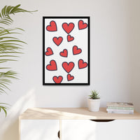 Heartbeat Matte Canvas