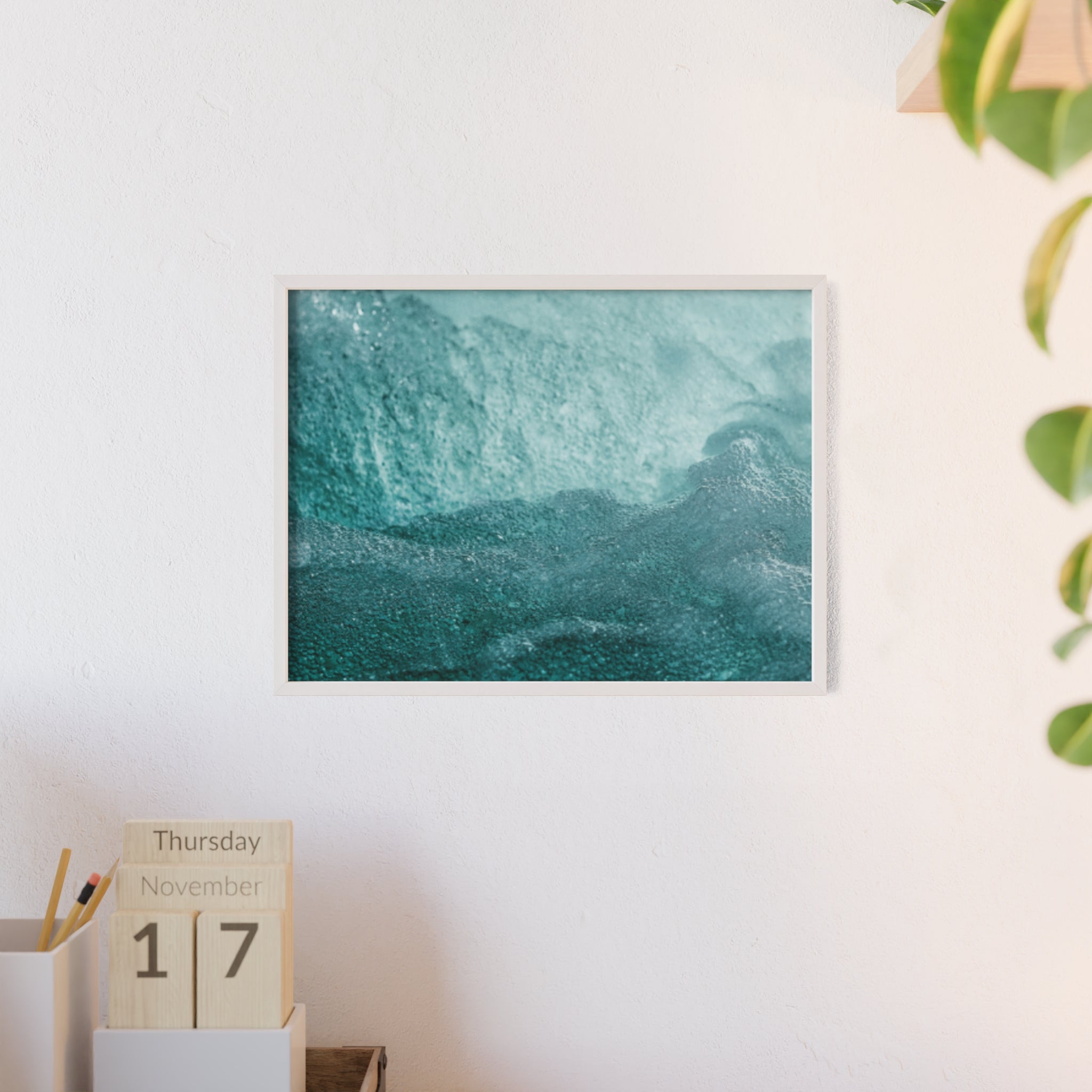 Submerged Posters with Wooden Frame