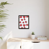 Heartbeat Matte Canvas