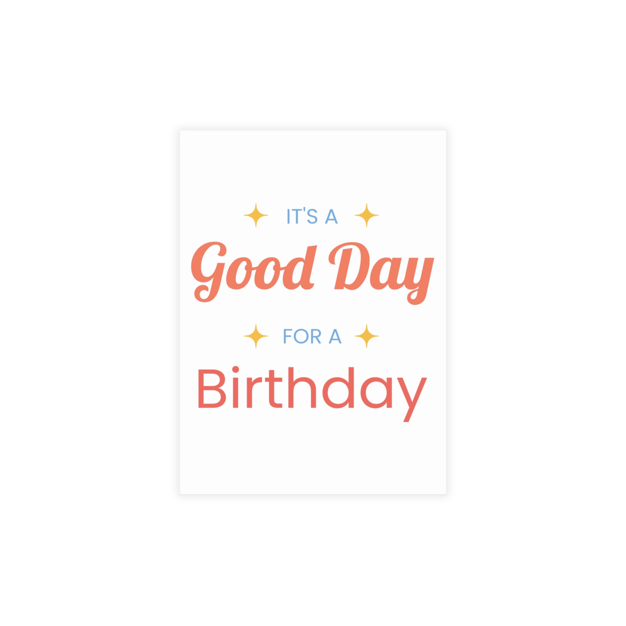 It's a Good Day for a Birthday Postcard Bundles