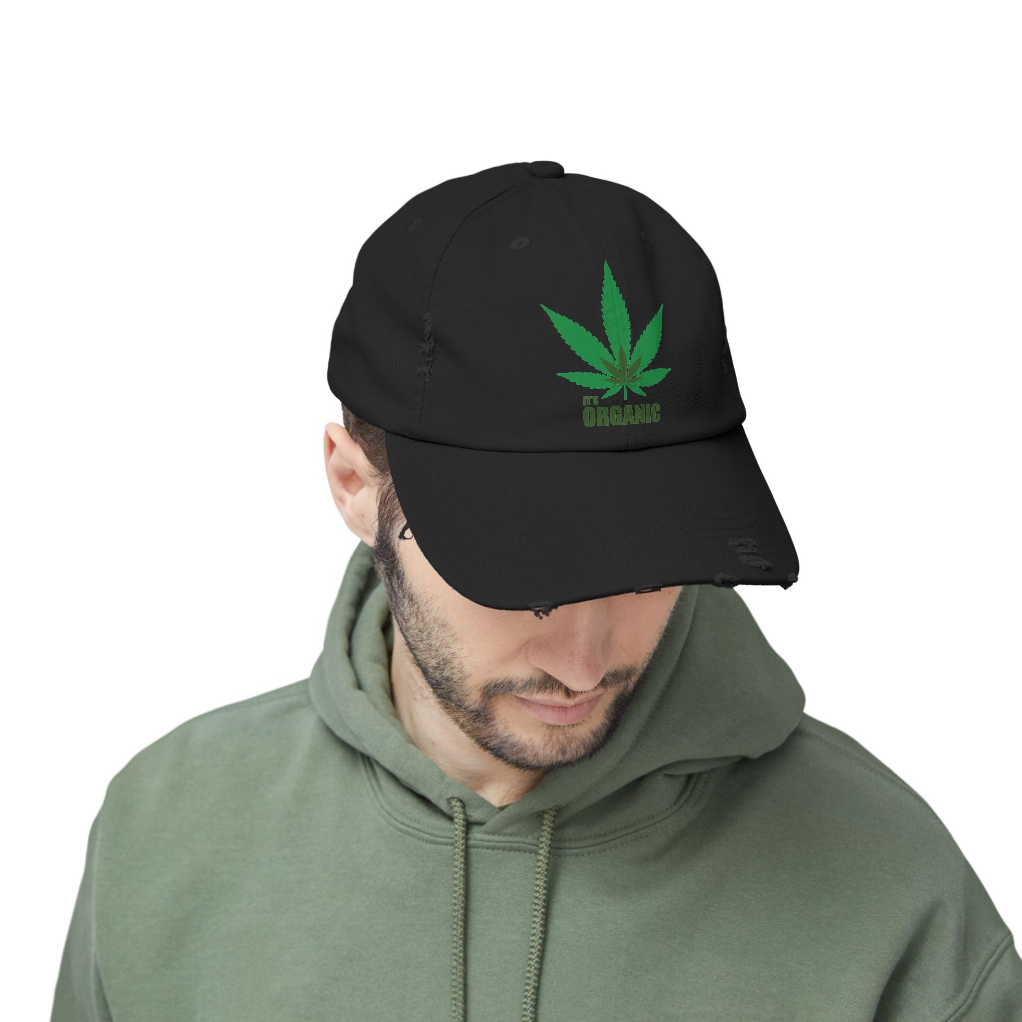 High Times Unisex - Distressed Cap