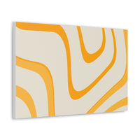 Golden Flow Canvas Gallery Wraps