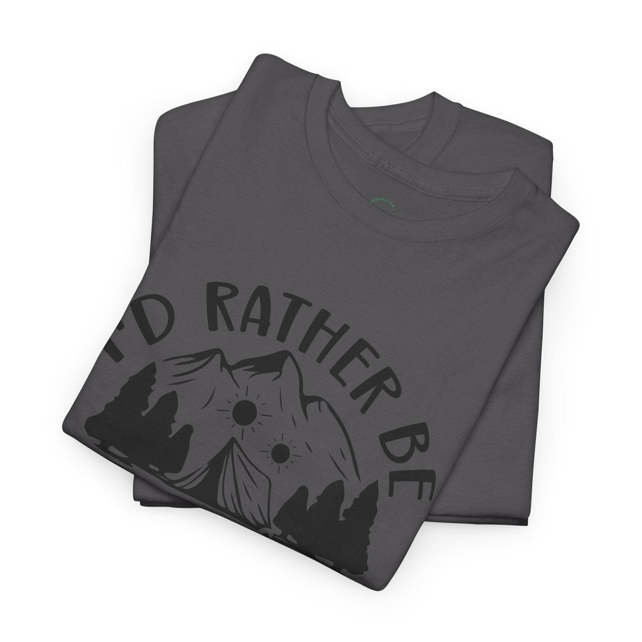 Camping Unisex Heavy Cotton Tee