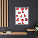 Heartbeat Matte Canvas