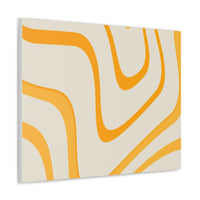 Golden Flow Canvas Gallery Wraps