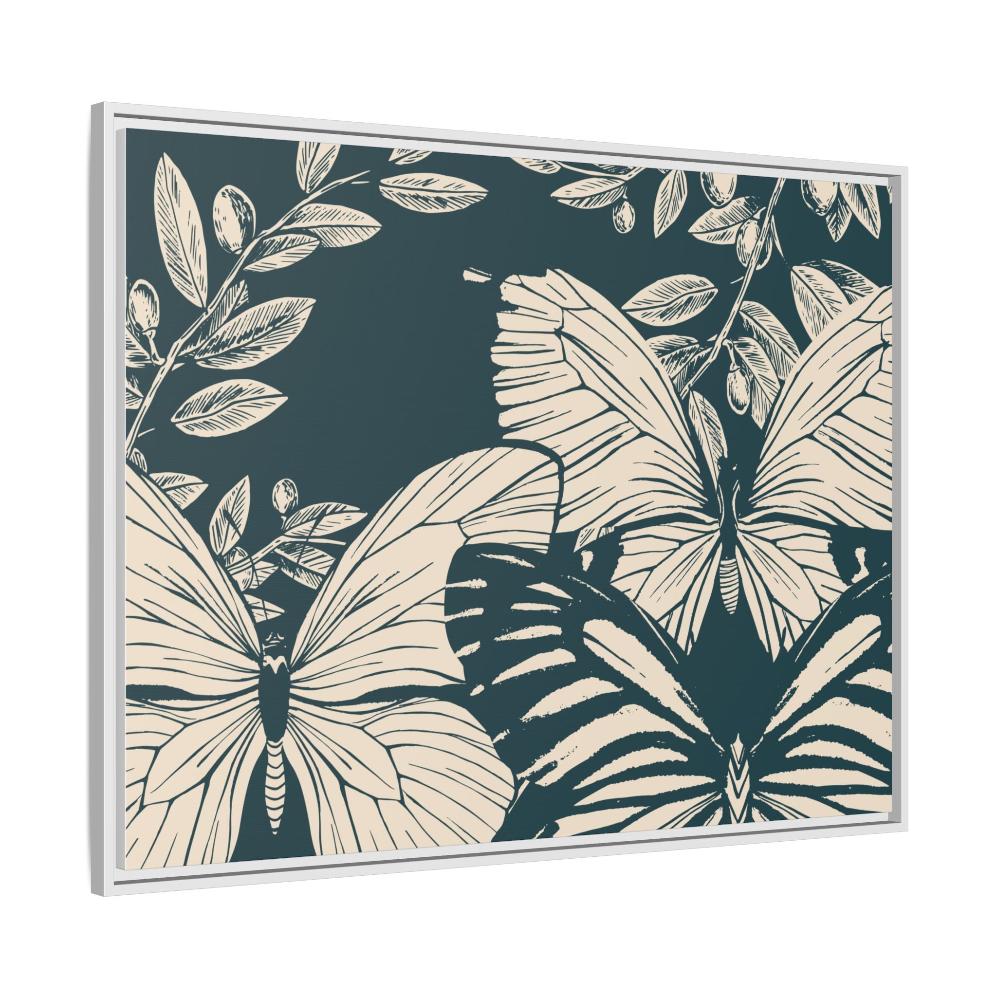 Butterflyscape Matte Canvas