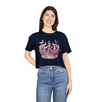 Petal & Crown Eco Shirt Women's Crop Tee - Esmeralda Ecostore