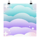 Cloudscape Matte Horizontal Posters