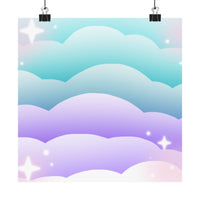 Cloudscape Matte Horizontal Posters