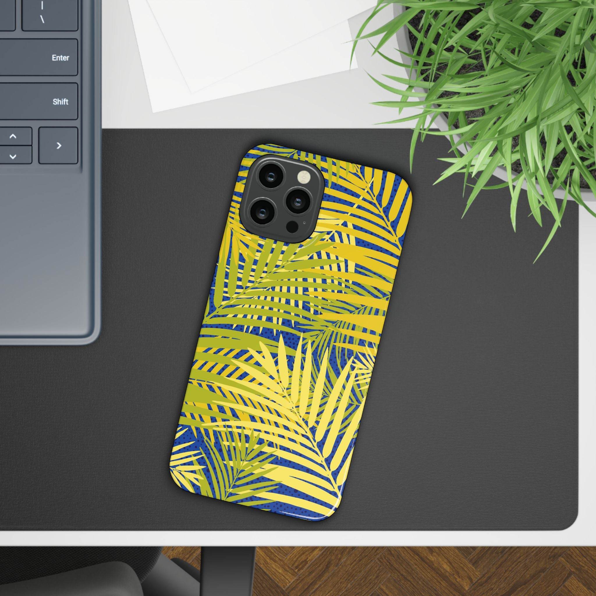 Palm Paradise Slim Cases - Esmeralda Ecostore