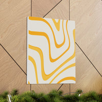 Golden Flow Canvas Gallery Wraps