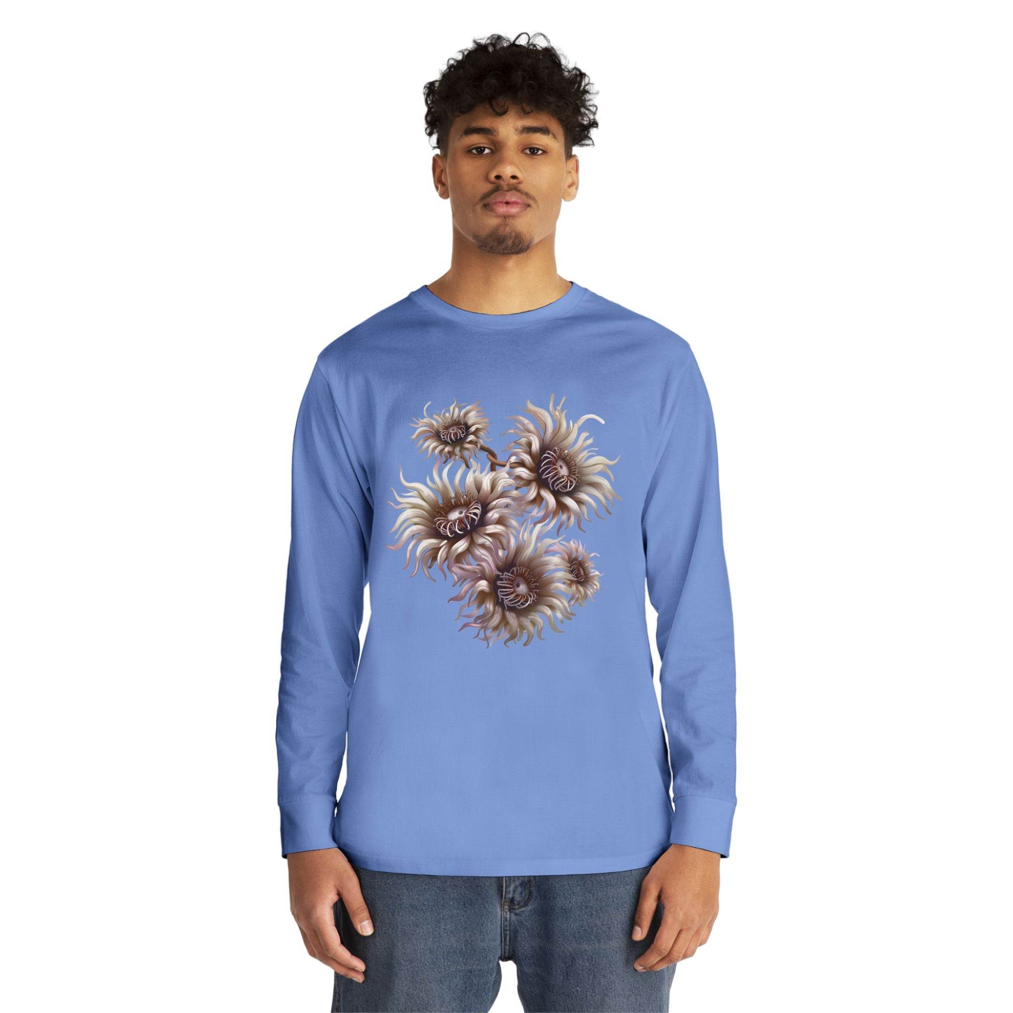 Moss & Bloom Long Sleeve Crewneck Tee - Esmeralda Ecostore