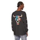 Liberty Horns Unisex Garment-Dyed Long Sleeve T-Shirt