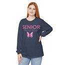 Senior Class of 2026 Butterfly Unisex Garment-Dyed Long Sleeve T-Shirt