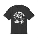 Beach Vibes Unisex Heavy Faded Tee - T-shirts - Esmeralda Ecostore