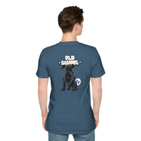 Old School Dog Unisex Softstyle T-Shirt - Esmeralda Ecostore