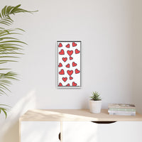 Heartbeat Matte Canvas