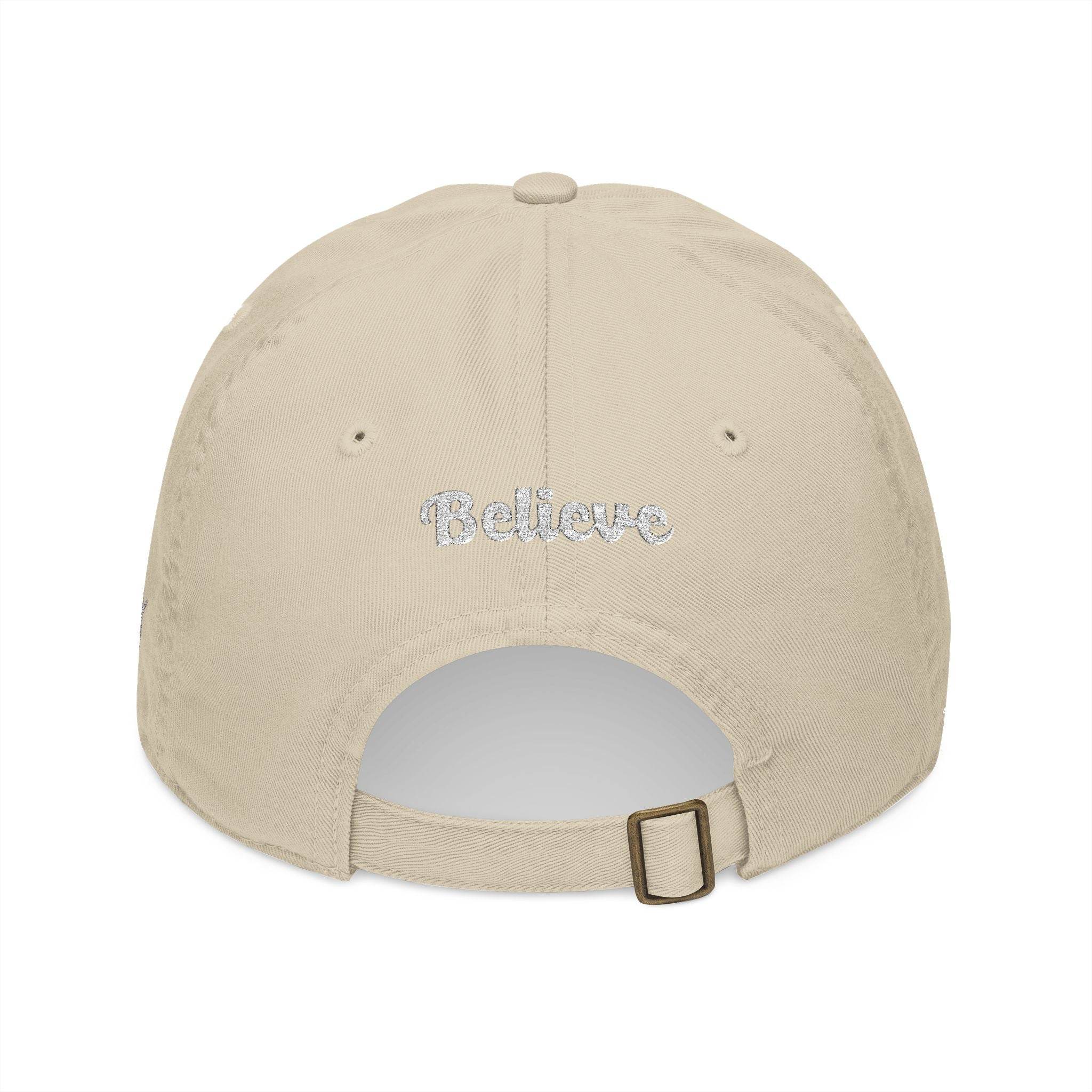 Believe Organic Baseball Cap (Embroidery) - Esmeralda Ecostore