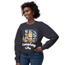 Camping Life Unisex Lightweight Crewneck Sweatshirt