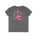 Tropical Chill Ladies's V-Neck T-Shirt - Esmeralda Ecostore