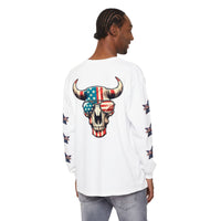 Liberty Horns Unisex Garment-Dyed Long Sleeve T-Shirt