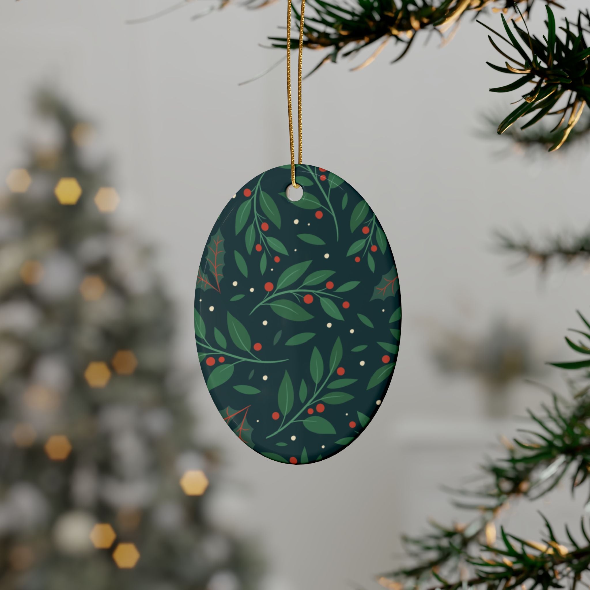 Merry Christmas Ceramic Ornaments - Esmeralda Ecostore