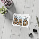 World's Best Dad Postcard Bundles-Envelopes Included - Esmeralda Ecostore