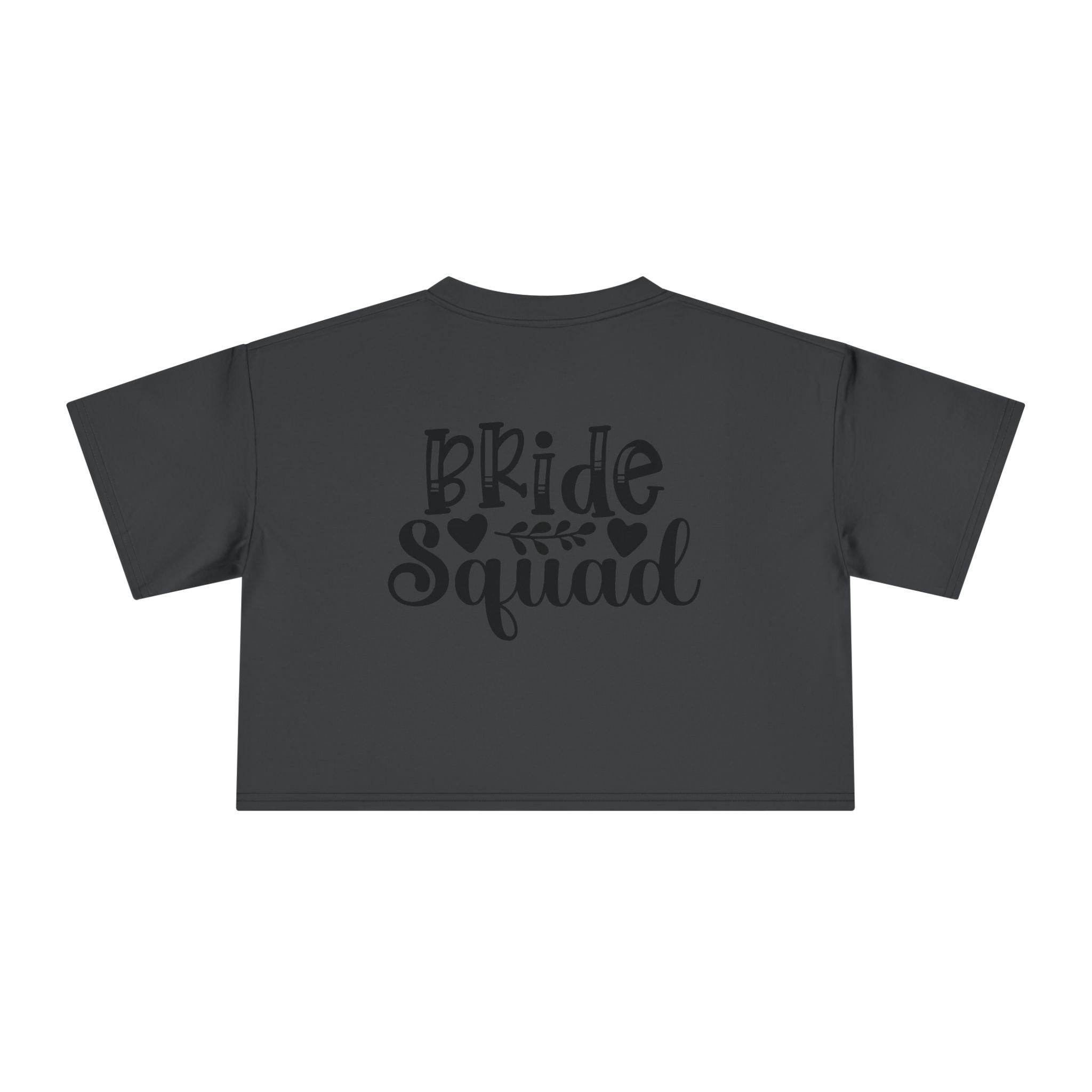 Bride Squad Women's Crop Tee