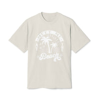 Beach Vibes Unisex Heavy Faded Tee - T-shirts - Esmeralda Ecostore