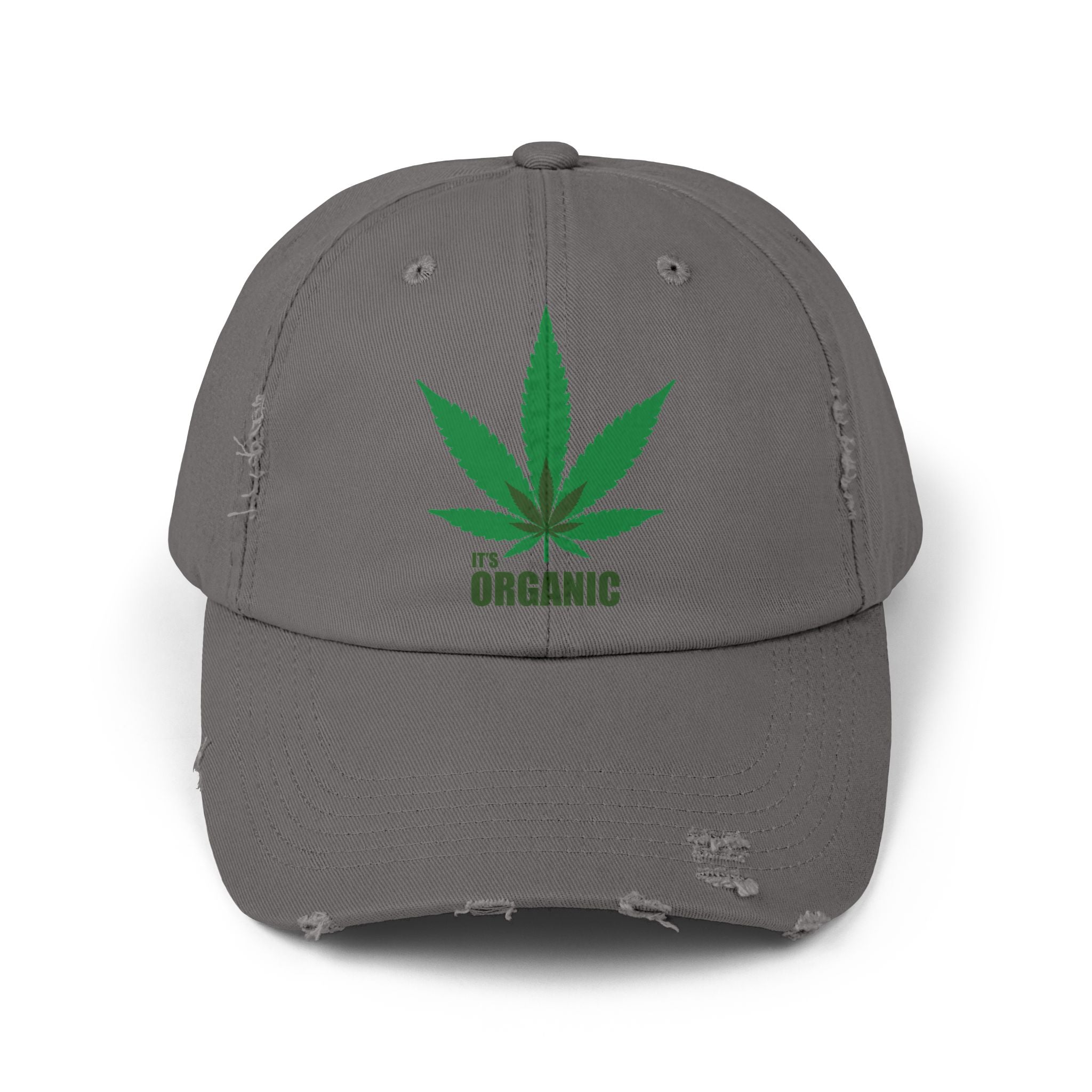 High Times Unisex - Distressed Cap