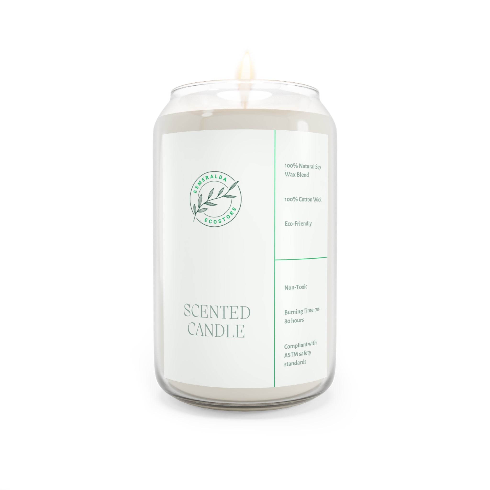 Peaceful Eco Scented Candle - 13.75oz - Esmeralda Ecostore