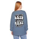 Sarcastic Unisex Garment-Dyed Long Sleeve T-Shirt - Esmeralda Ecostore