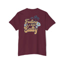 Blue Ocean Unisex Heavy Cotton Pocket Tee - Esmeralda Ecostore