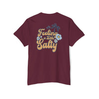 Blue Ocean Unisex Heavy Cotton Pocket Tee - Esmeralda Ecostore