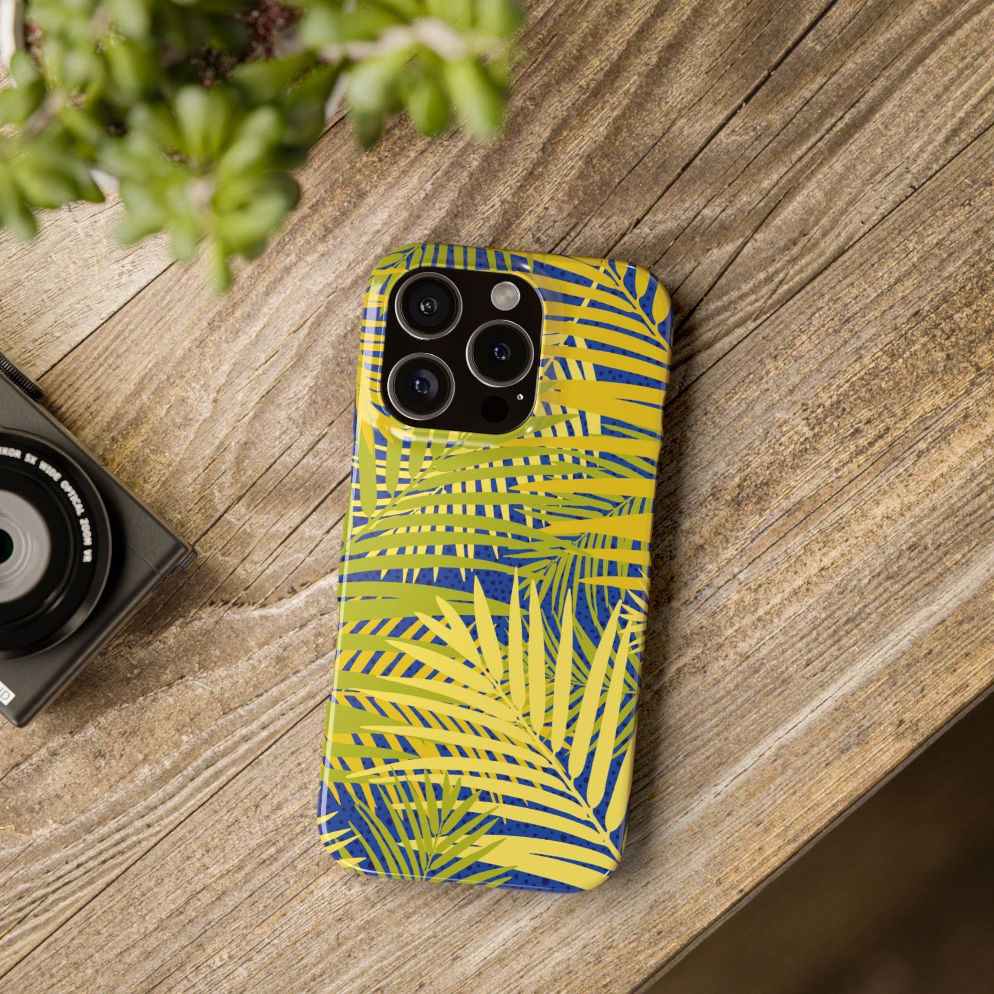 Palm Paradise Slim Cases - Esmeralda Ecostore