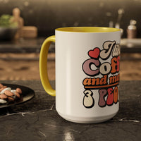 I Like Coffee Colorful Mugs-11oz And 15oz - Esmeralda Ecostore