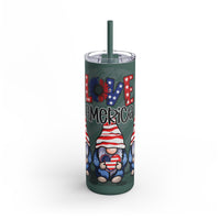 Love America Maars Maker Skinny Matte Tumbler