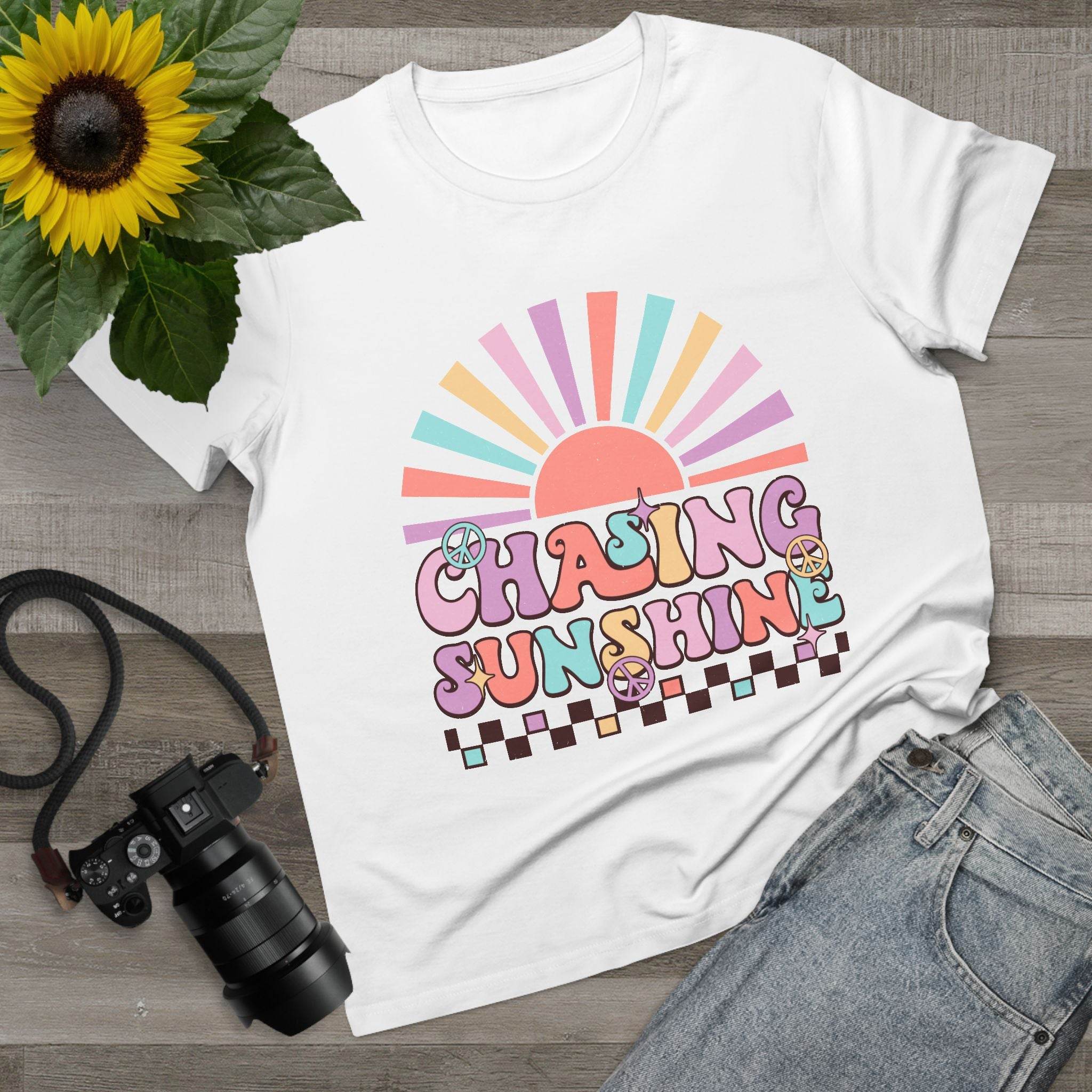 Chasing Sunshine Women's Maple Tee - Esmeralda Ecostore