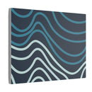 Wiggle Waves Matte Canvas