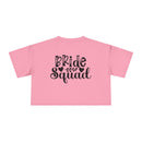 Bride Squad Women's Crop Tee