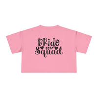 Bride Squad Women's Crop Tee